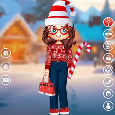 Roblox Christmas DressUp логотип