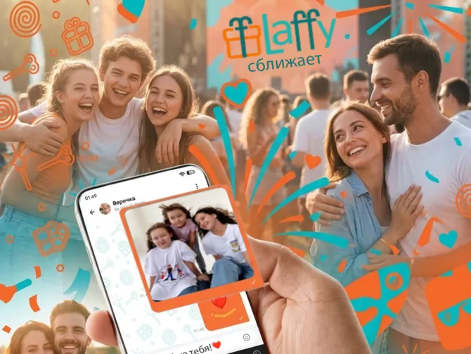 Обложка события Laffy сближает