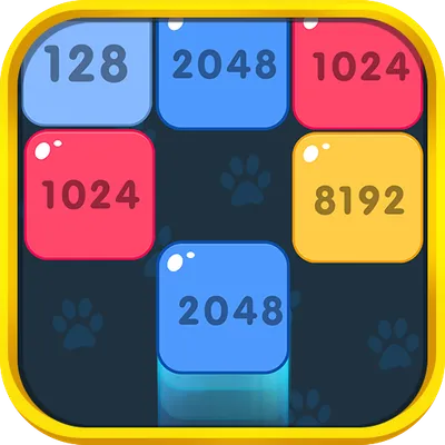 2048 Shoot & Merge Block Puzzle