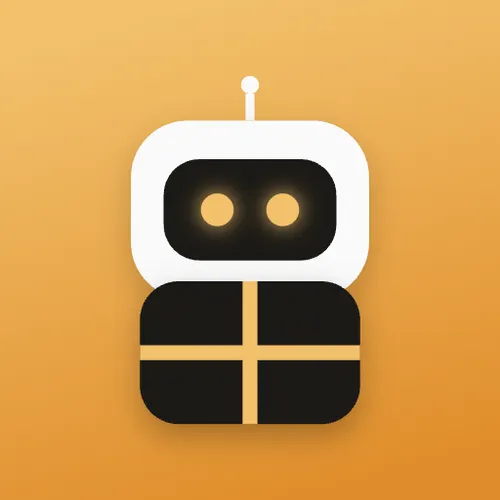Робот-курьер — иконка