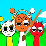 Sprunki Draw & Color логотип