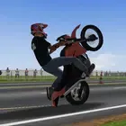 Moto Wheelie 3D логотип