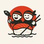 Братья на суши логотип
