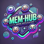 MEM-HUB - готовые мемы! логотип