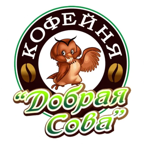 Добрая Сова кофейня — иконка