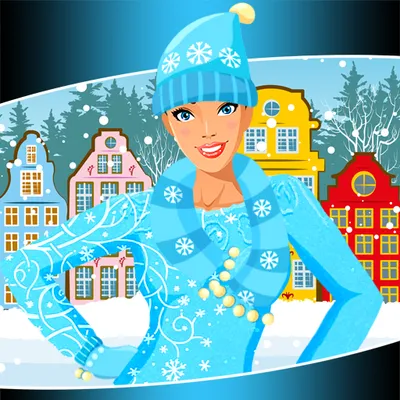 Winter Fashion Dress Up Games