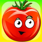 Смешные овощи! Развивающие игры для детей, малышей логотип
