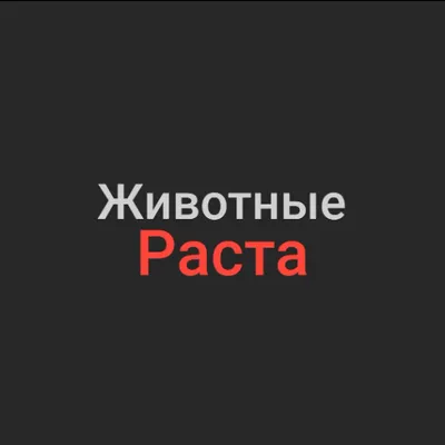 Животные Раста 