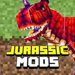Jurassic Dinosaur Mod for MCPE логотип