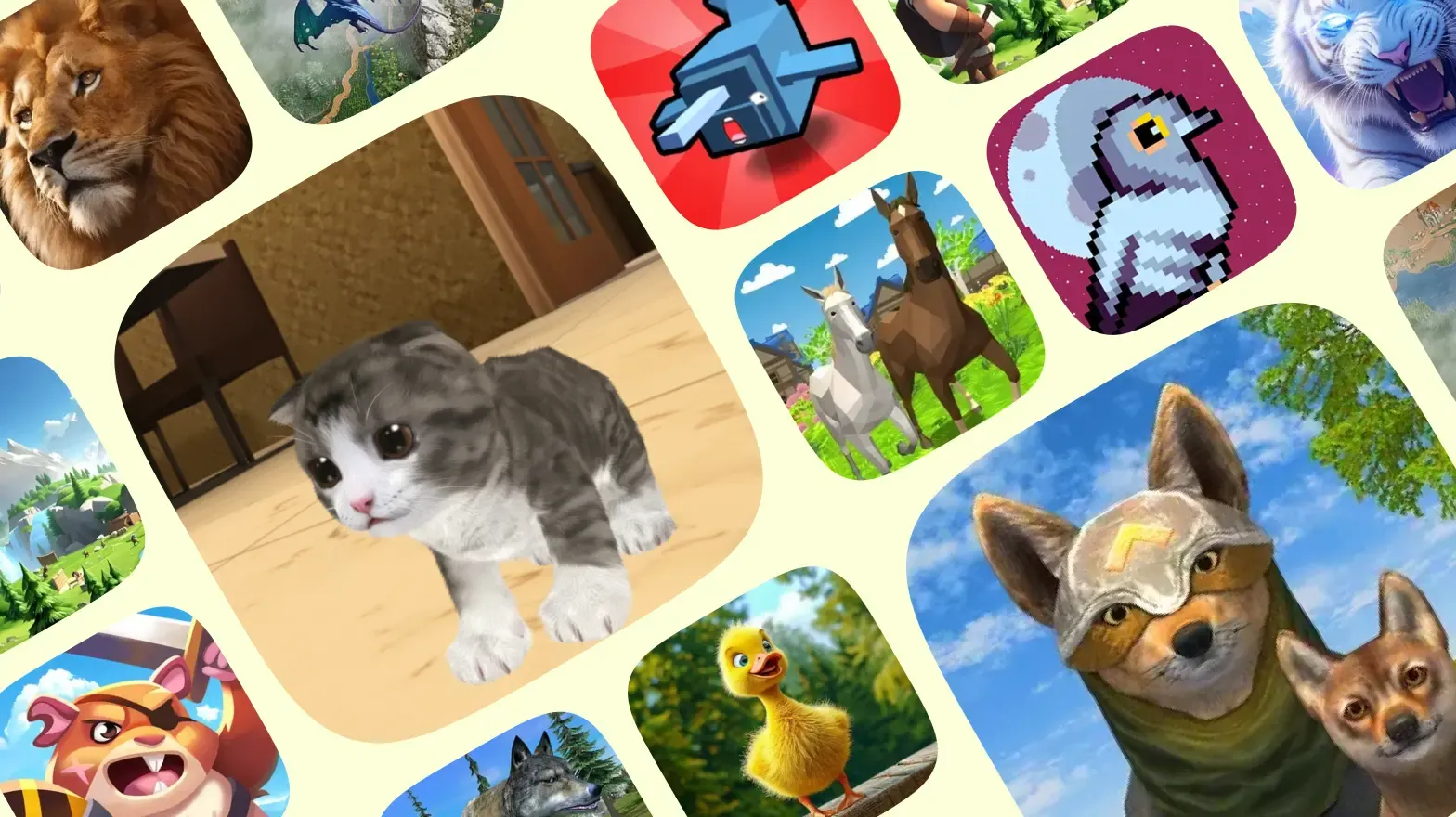 Лучшие игры, где вы играете за животных на Android