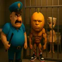 ROBUX: Побег из тюрьмы – Чашечка против Барри! логотип
