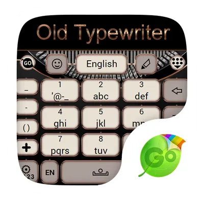 Old Typewriter Keyboard Theme