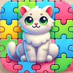 Cat Sliding Puzzle логотип