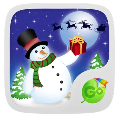 Snowman GO Keyboard Theme