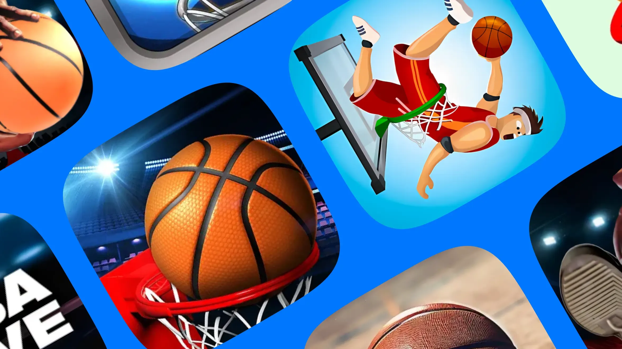 Лучшие игры про баскетбол на Андроид