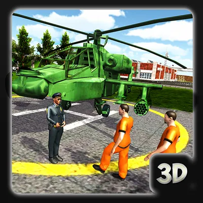 Jail criminal transport 3D