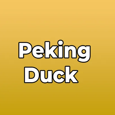 Peking Duck