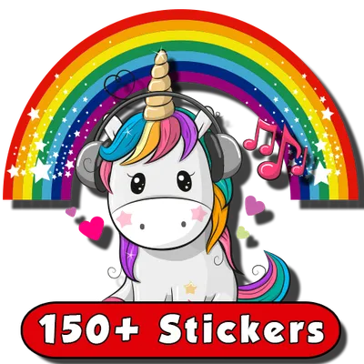 WAStickerApps Unicorns Stickers for WhatsApp