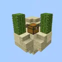 Мод на один блок в minecraft логотип