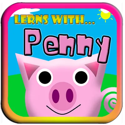 Learns with the pig Penny