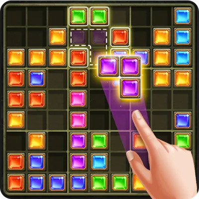 Jewels Mania - Classic Block Puzzle Game