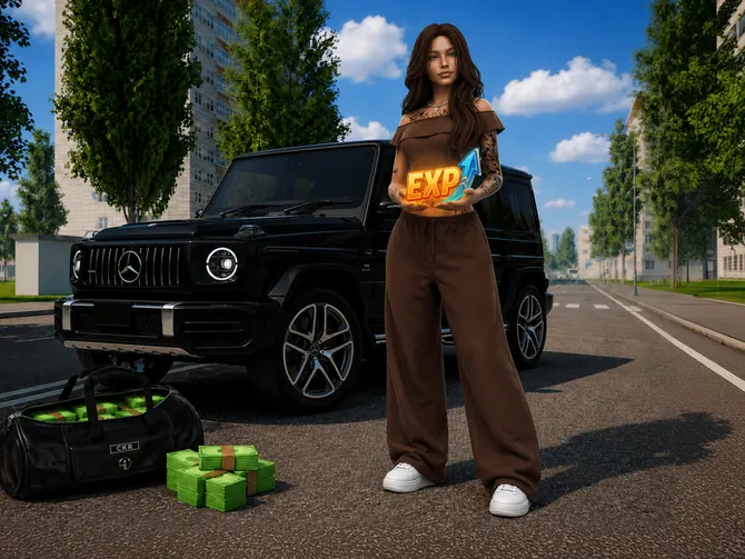 Обложка события Mercedes, 30 000 валюты и 4 EXP