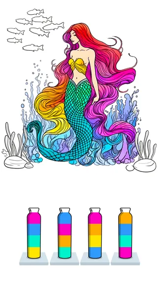 Игра Sort Paint: Coloring Puzzle — Головоломки 5,0★ — скачать для ...