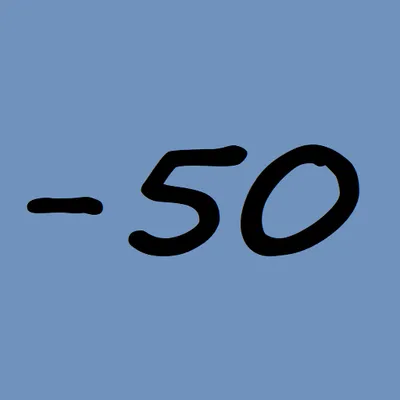 Вычитание чисел до 50