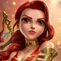 Dragon Strike: Puzzle RPG логотип