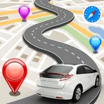 GPS Route Finder Maps Navigation & Directions логотип