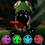 FNF Corrupted Night Pibby Mod логотип