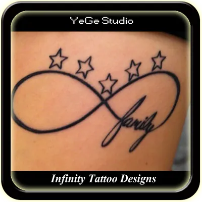 Infinity Tattoo Designs