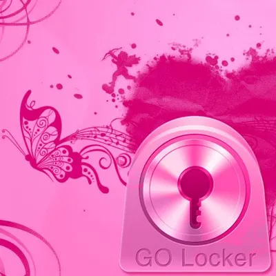 Locker Theme Pink Heart