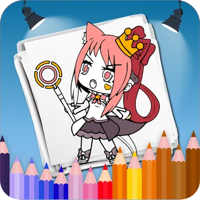 Coloring Book For Gacha