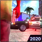 NY Police Gangster Battle - Grand Miami Crime City логотип