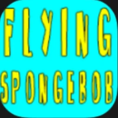 Flying SpongeBob