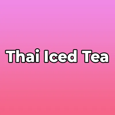 Thai Iced Tea