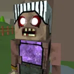 Scary Granny in Block World логотип