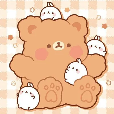 Каваи Медведь Обои 4K HD-Cute Bear Wallpapers