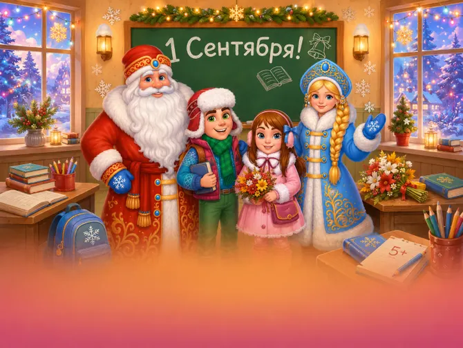 Обложка события Первый звонок у Деда Мороза