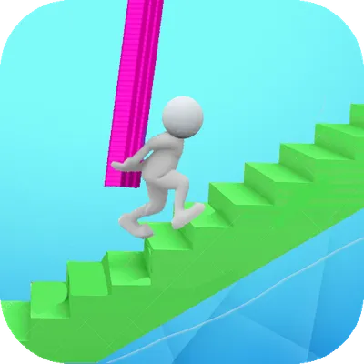 Stair Running - Ladder Race