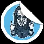 Stickers для Telegram логотип