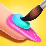 Girls Nail Salon - Nail Games логотип