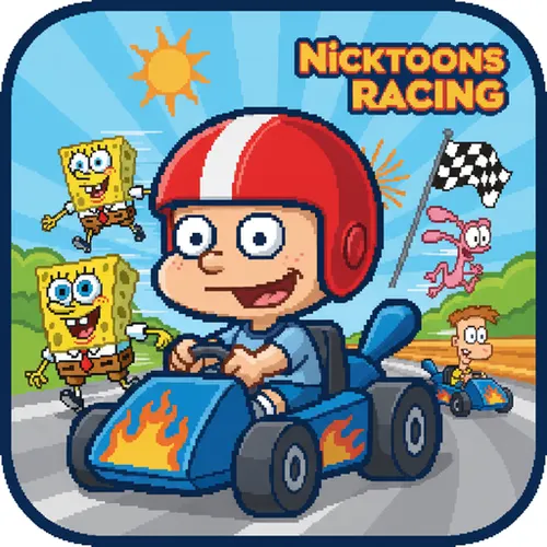 Nicktoons Racing: Картинг-гонки GBA — иконка