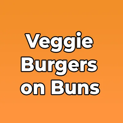 Veggie Burgers on Buns