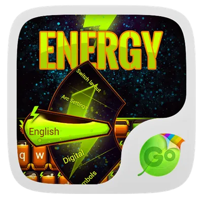 Energy Emoji Keyboard Theme