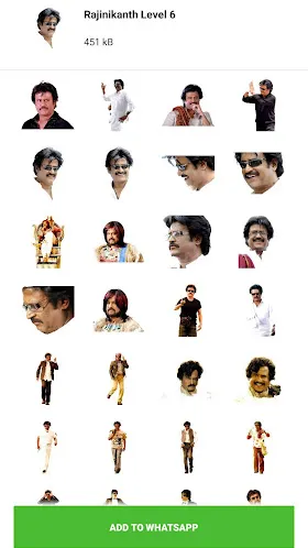 Rajinikanth Stickers — скачать для Android 0,0★ бесплатно 📱 в RuStore