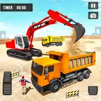 Heavy Excavator Crane Simulator 2018 логотип