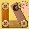 Wood Nuts & Bolts Puzzle логотип