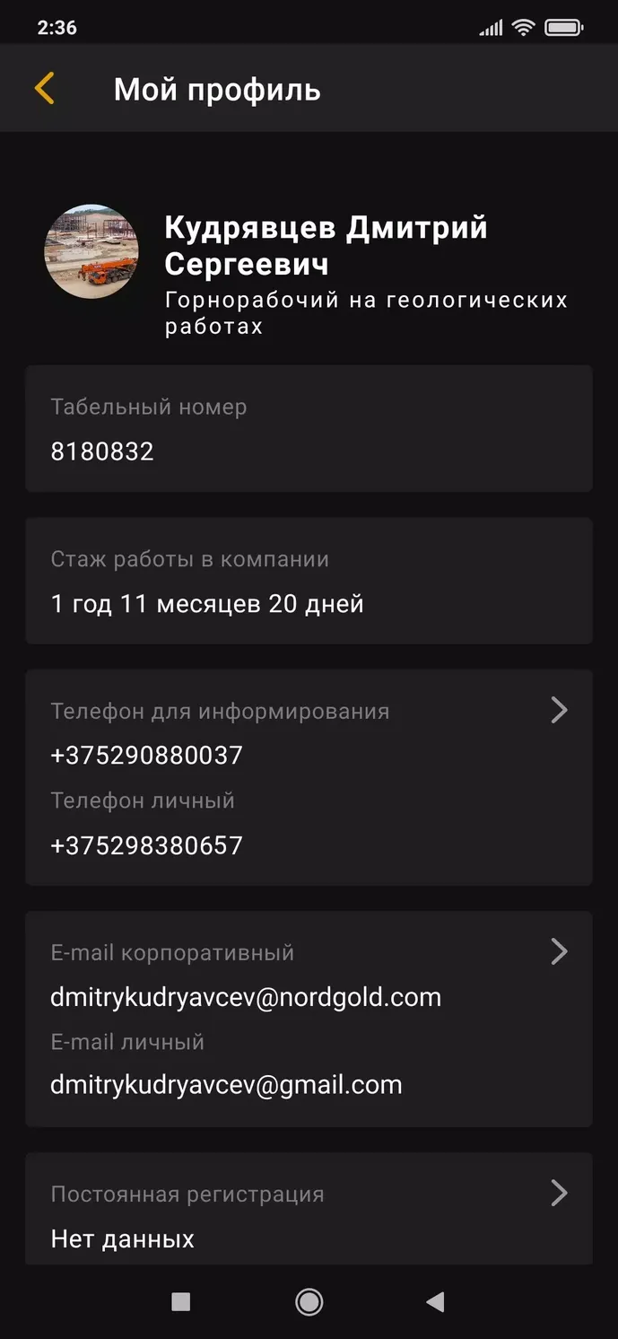 My Nordgold скачать бесплатно Бизнес-сервисы на Android из каталога RuStore  от ООО 